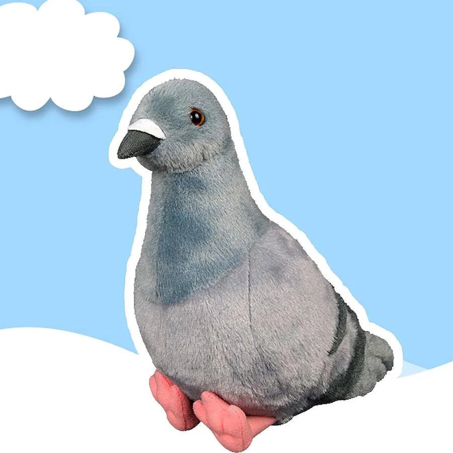 Kawaii Plush Pigeon Stuffed Animal – Soft Cuddly Dove Toy for Decor and Gifting
