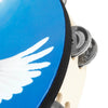 Professional Wooden Tambourine with Double Row Jingles
