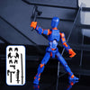3D Articulated Action Figure Building Toy
