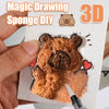 3D Puffy Foam Texture Painting Paper for Kids