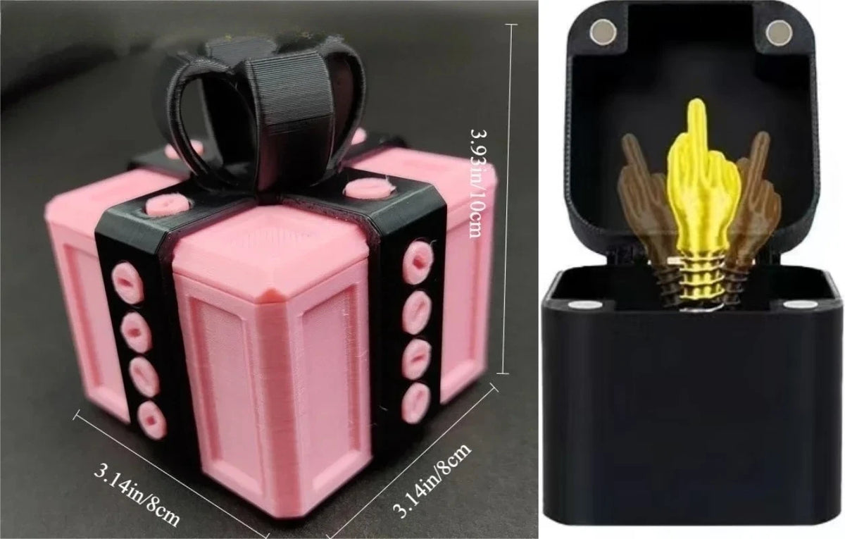 Pop-Up Middle Finger Gag Gift Box