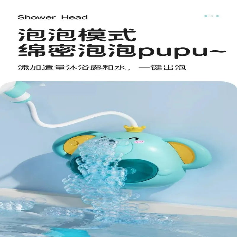 Elephant Bubble Blower Shower Toy for Kids
