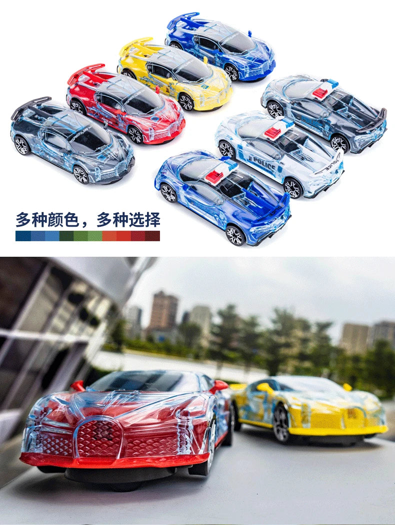 Police Car Toy with Lights, Sounds & Inertial Motion