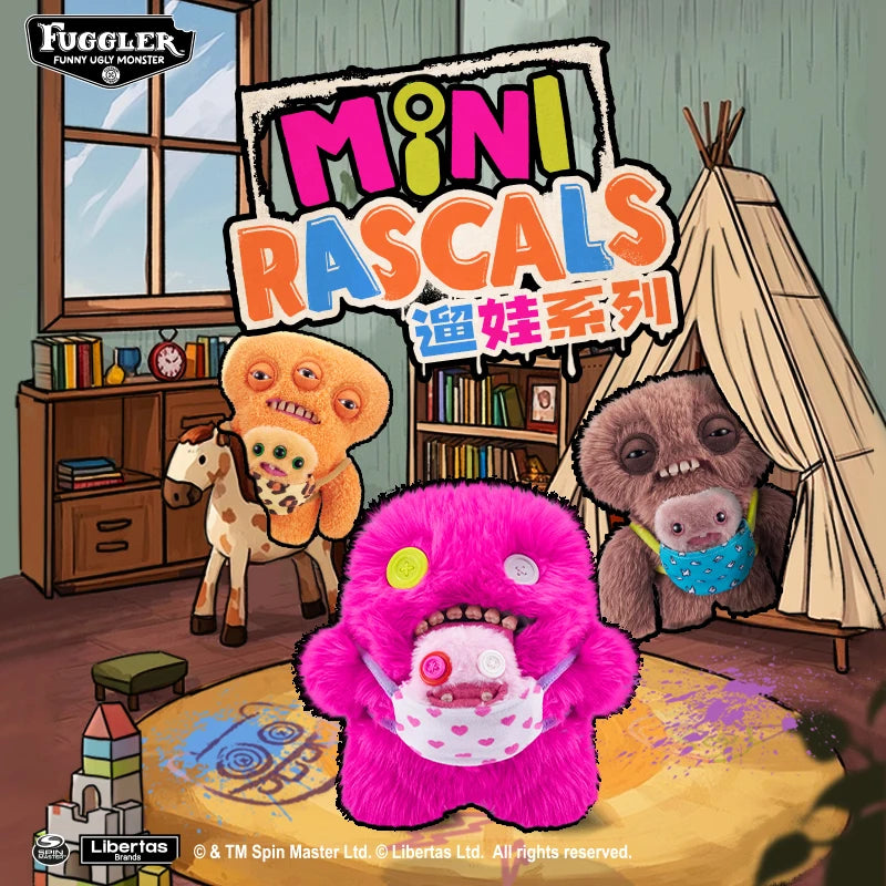 Fuggler Ugly Monster Plush Toy with Funny Dentures