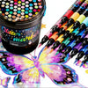 Glitter Art Markers – Metallic Paint Pens for DIY Crafts & Card Making