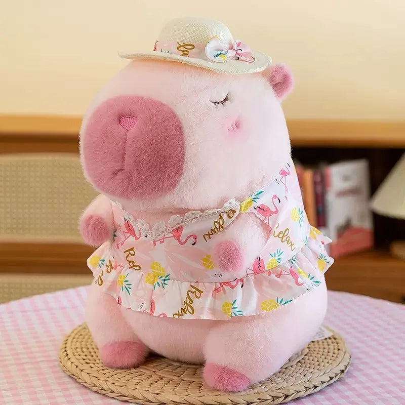 Adorable 23 cm Capybara Plush Toy – Soft, Cute, and Huggable