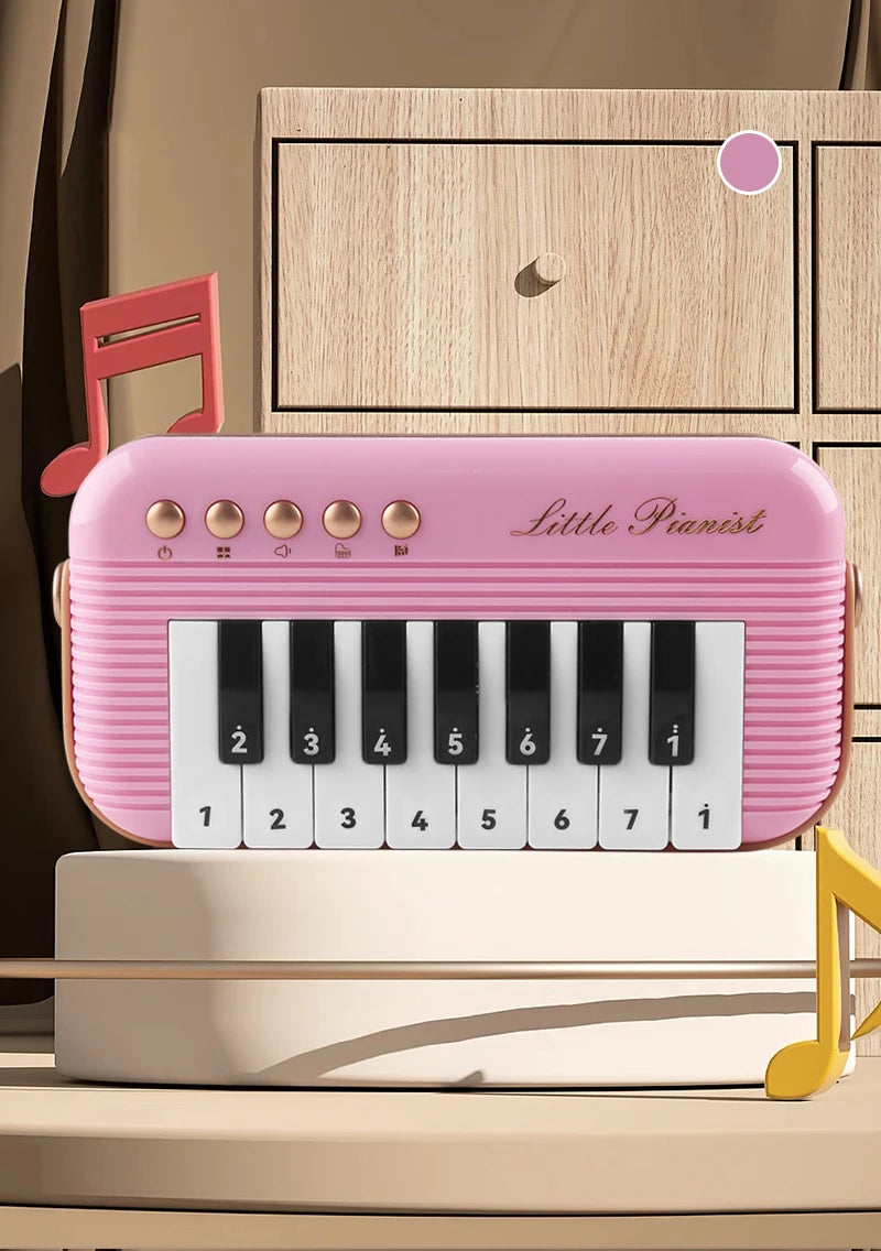 Portable Mini Piano Keyboard for Kids – Early Learning Musical Toy