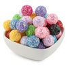 20mm Round Rhinestone Acrylic Beads – Mix Colors for Jewelry Making