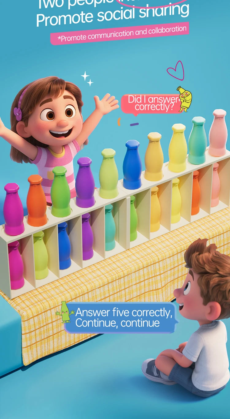 Color Matching Memory Board Game for Kids