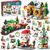 Christmas Advent Calendar Building Blocks Set