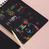 Rainbow Scratch Art Paper Set for Kids – DIY Graffiti & Drawing Activity Book