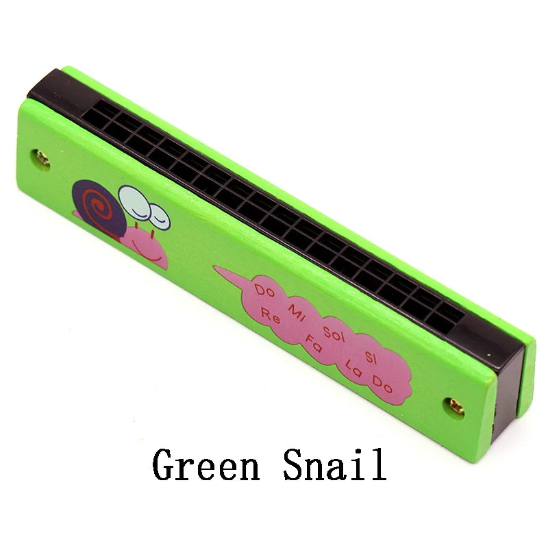 Wooden Harmonica for Kids - Early Music Learning Toy