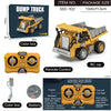 1:64 Scale Remote Control Engineering Vehicle with Lights and Sounds