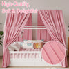 Soft Muslin Bunk Bed Canopy for Kids' Bedroom Decor