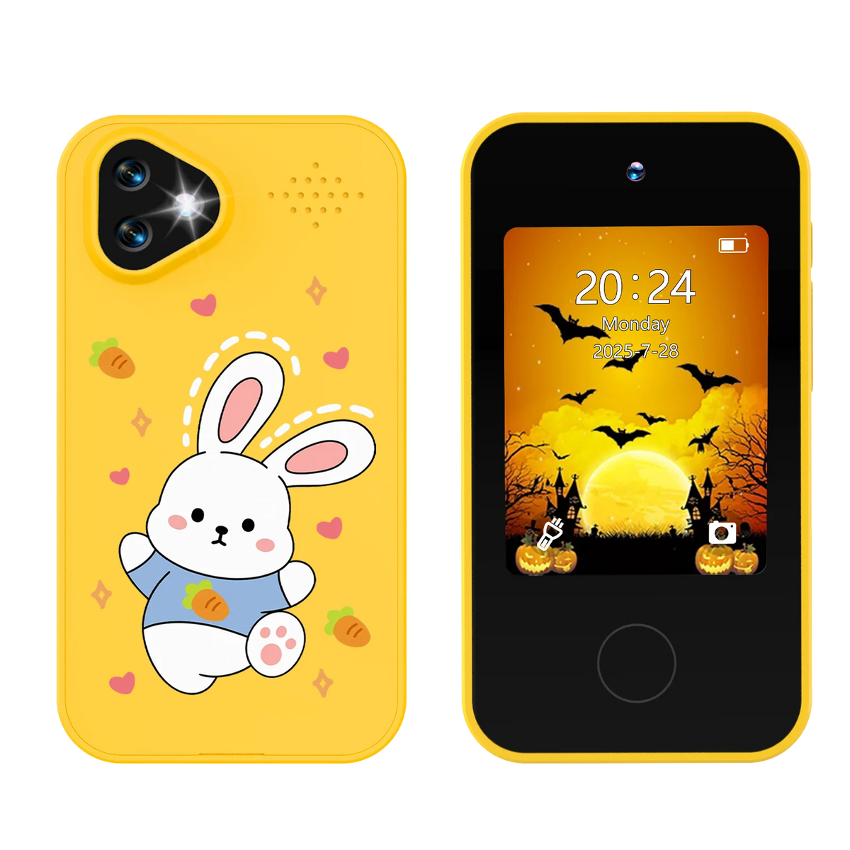 Kids Smart Phone Toy with Dual Cameras and Educational Games