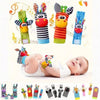 Baby Rattle Sock Toy Set – Soft Sensory & Teething Fun