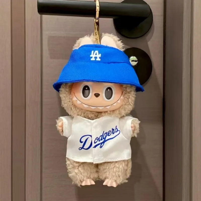 Baseball Outfit Set for Labubu Dolls (15-17cm)