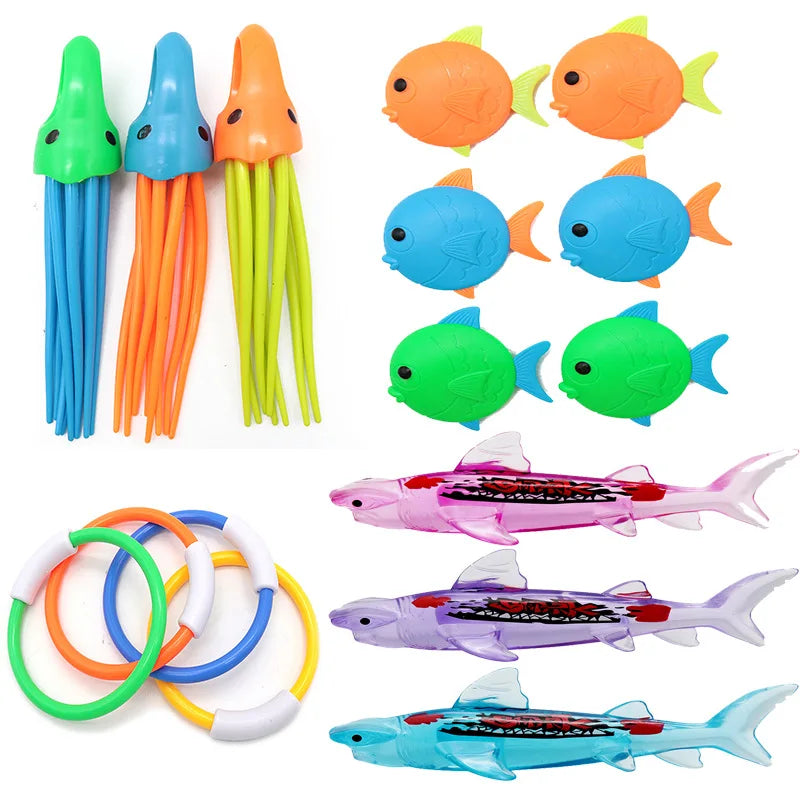 Underwater Diving Stick Toy Set for Pool Fun