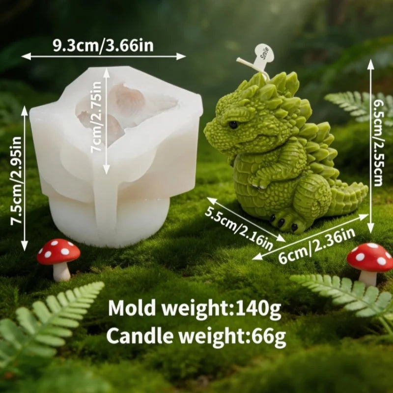 Cute Animal Silicone Mold Set for Candles and Soap Making