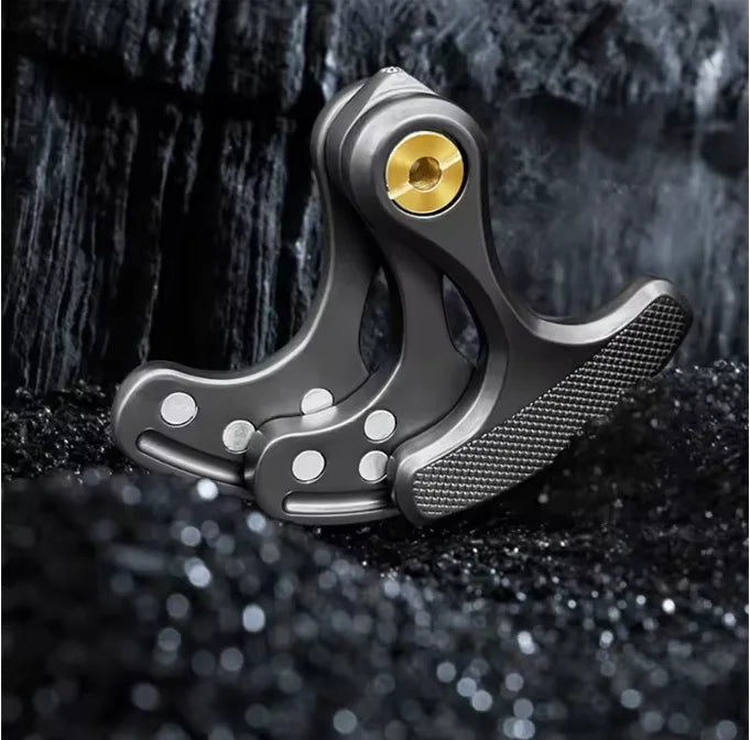 Zinc Alloy Magnetic Fidget Slider with Tactile Clicks
