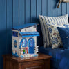 Beach Corner Book Nook Kit – Wooden Miniature Bookend with LED Light
