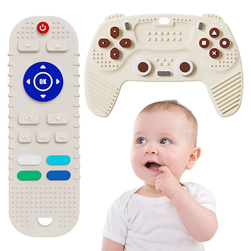 Silicone Baby Teething Toy Remote Control