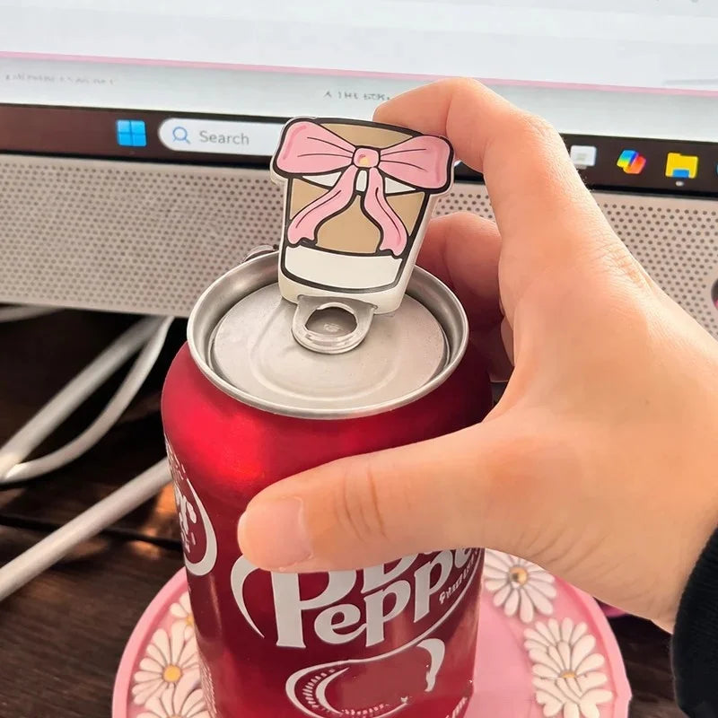 Elegant Bow Keychain Bottle Opener