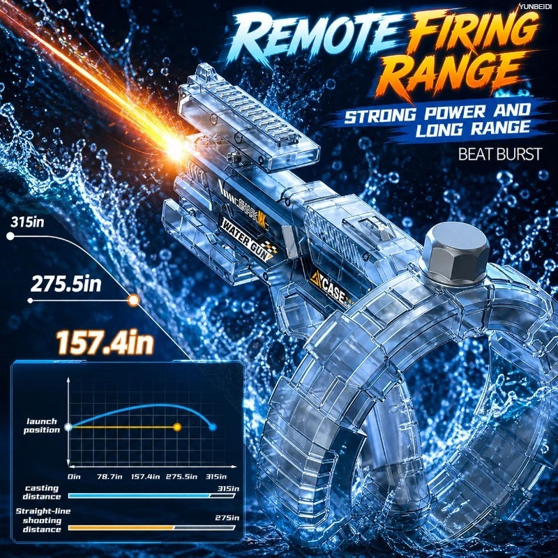 Automatic Electric Water Gun with LED Lights