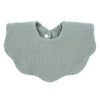Cotton Baby Bibs with Burp Cloth – Soft Solid Color Bandana Scarf