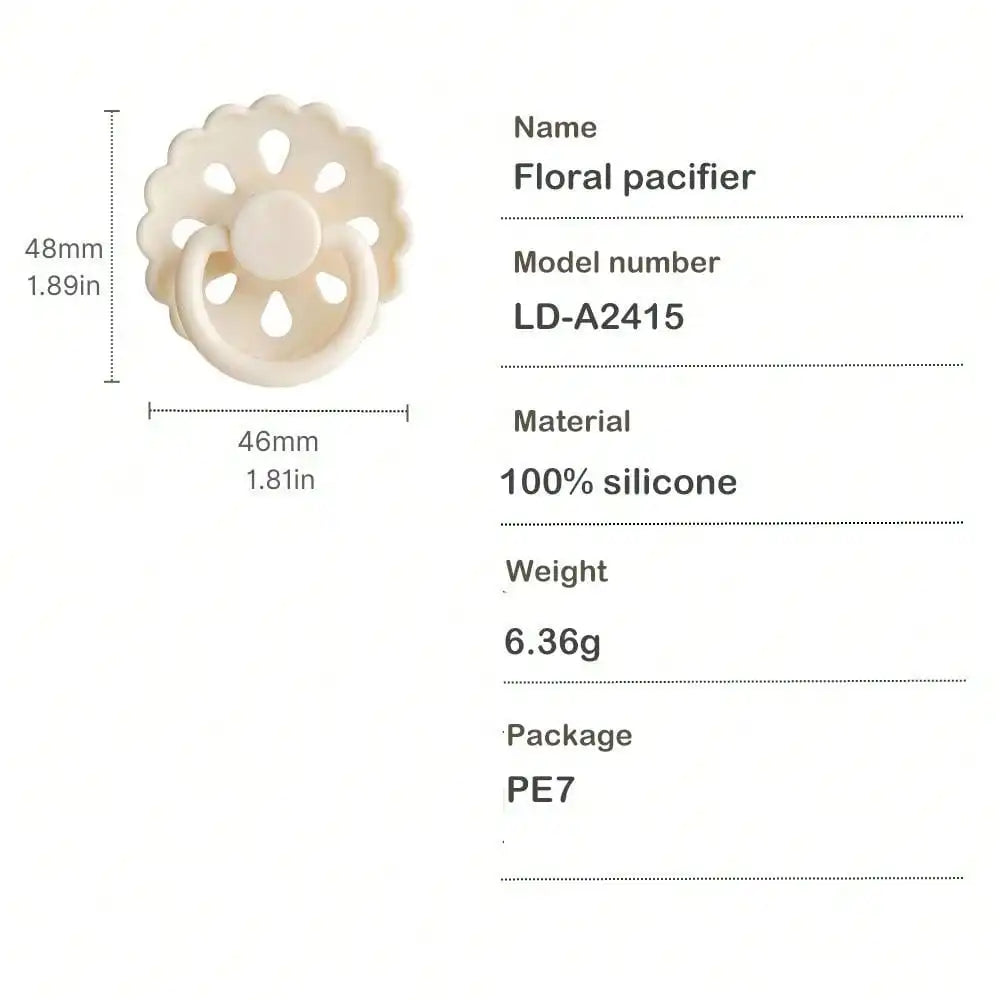 Baby Soother Pacifier with Soft Silicone and Glow Feature