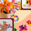 100-Piece Chenille Stem Pipe Cleaners for Crafts & Decor