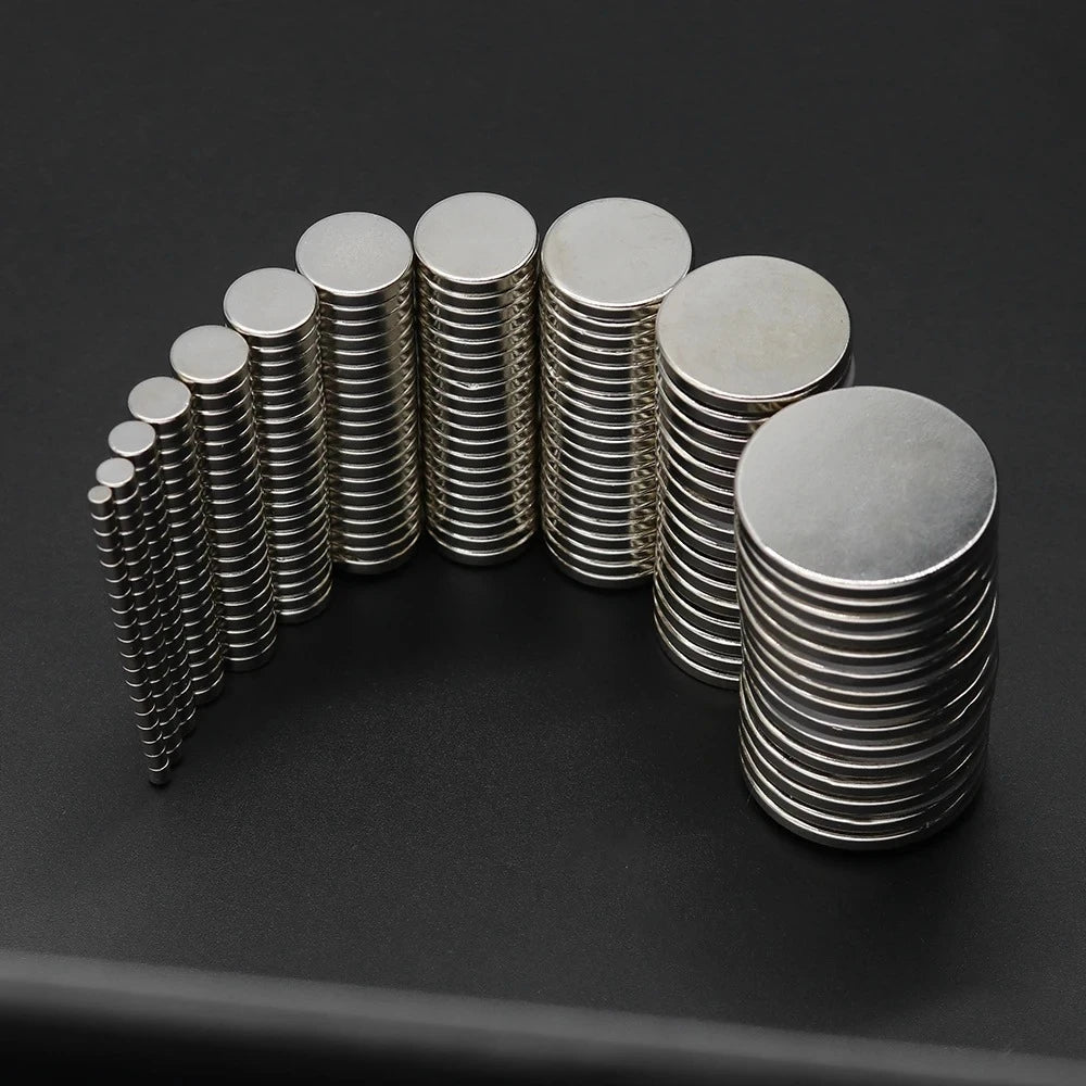 Round Magnetic Discs for Crafts, Office, and Home Organization
