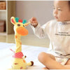 Interactive Singing and Dancing Giraffe Plush Toy with Music