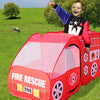 Kids' Fire Engine Pop-Up Play Tent with Carry Bag