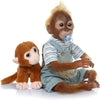 Realistic Silicone Monkey Reborn Doll – 50cm Lifelike Baby Ape