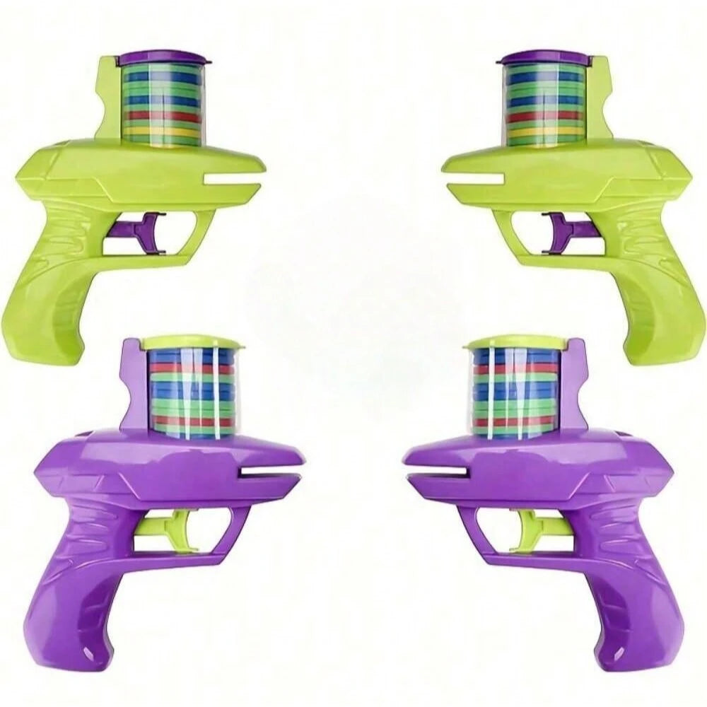 Foam Disc Launcher for Active Outdoor Play