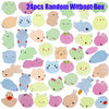 Kawaii Animal Squishy Toys – Glow in the Dark Stress Relievers (Party Pack)