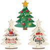 Unfinished Wooden Christmas Ornaments for DIY Painting