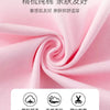 Pink fabric draped in a swirl, promoting a soft and comfortable experience for the skin.