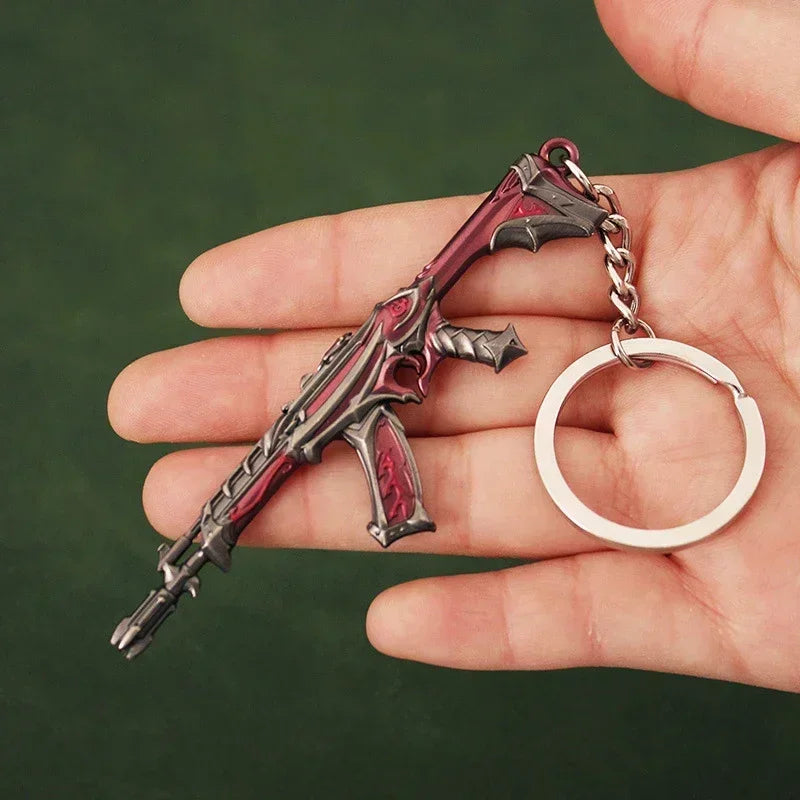 Valorant Reaver 2.0 Karambit Metal Keychain