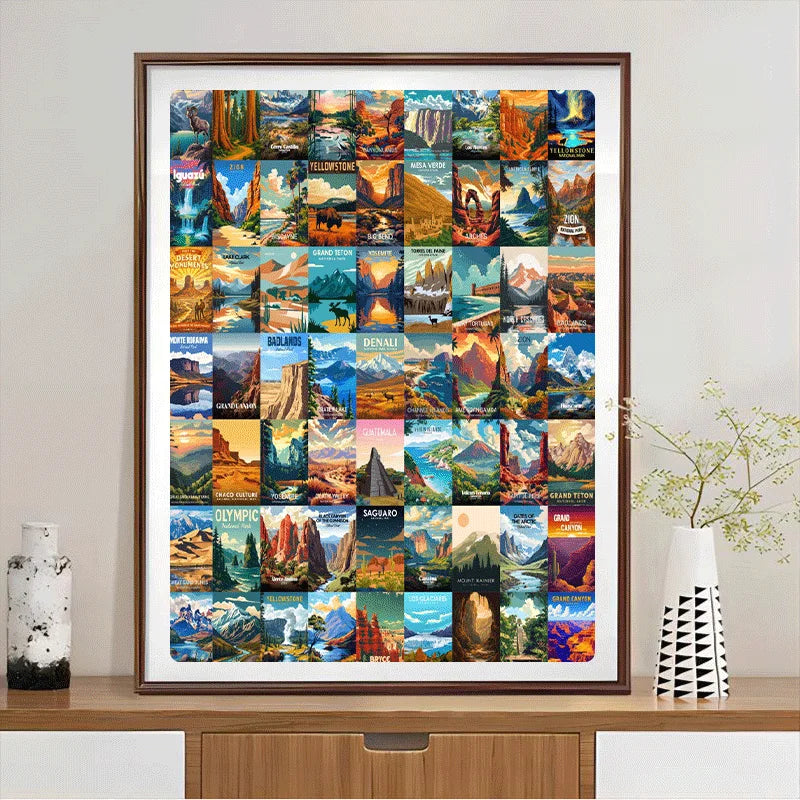 1000-Piece US National Park Jigsaw Puzzle