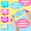 Squishy Stress Cubes – 4-Pack Sensory Fidget Toys