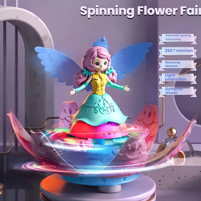 Enchanted Fairy Princess Dancing Toy with Lights and Music