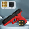 Automatic Shell Ejecting Pistol Toy with Realistic Blowback Action