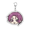 Acrylic keychain set featuring characters Isagi, Bachira, and Kunigami from Blue Lock