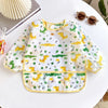 Waterproof Long Sleeve Baby Bib with Full Sleeve Protection