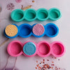 Floral Silicone Soap Mold Set for DIY Crafting