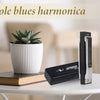 10-Hole Diatonic Blues Harmonica in C with Protective Case