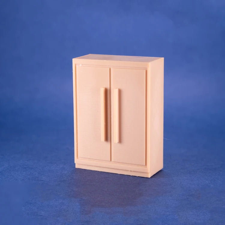 1/64 Scale Resin Tool Cabinet Set for Diorama Scenes