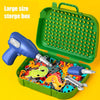 Kids STEM Building Set with Electric Drill and Screwdriver